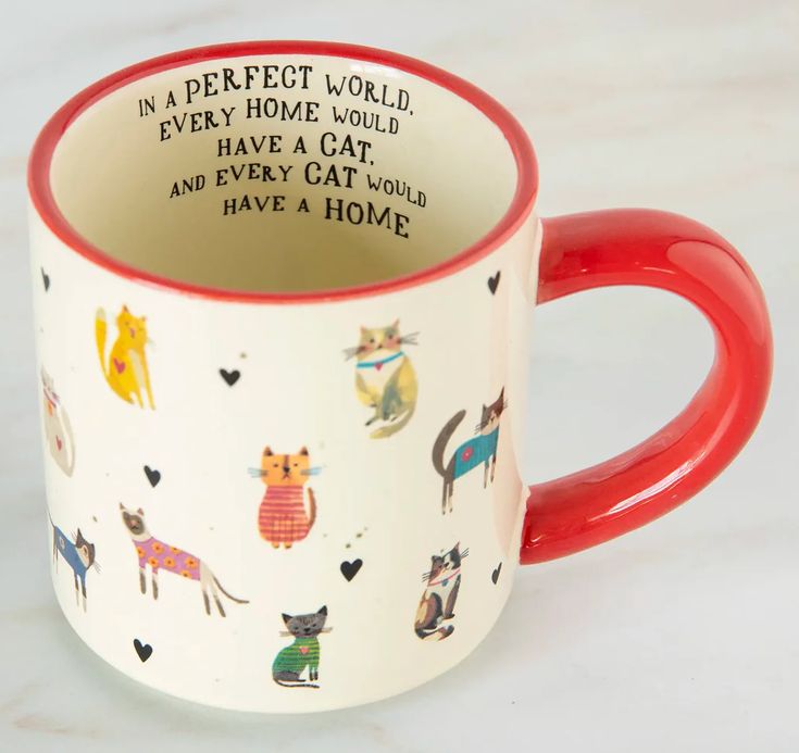 Cat Home Bungalow Mug