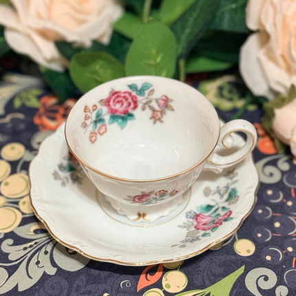 Vintage China ~ Noirtake Marimura Pekincourt Teacup & Saucer