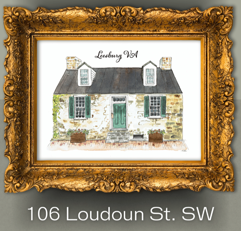 Leesburg Notecards ~ Sable Feather