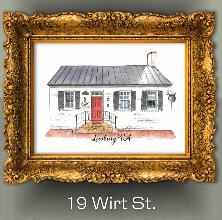 Leesburg Notecards ~ Sable Feather