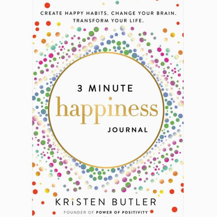 3 Minute Happiness Journal
