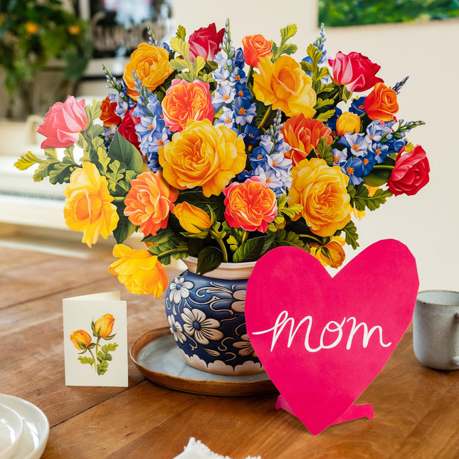 Paper Flower Bouquet ~ Grande Sorbet Roses