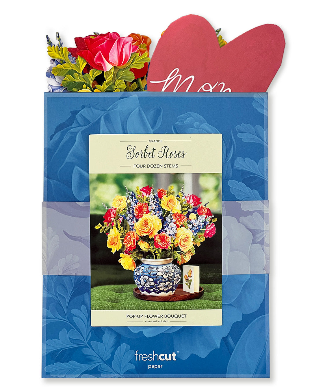 Paper Flower Bouquet ~ Grande Sorbet Roses
