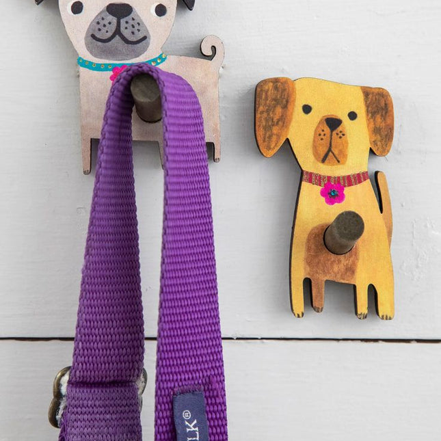 Dog Wooden Wall Hook