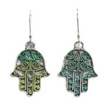 Hamsa Hand earrings | Amy Khan Russell