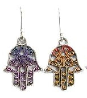 Hamsa Hand earrings | Amy Khan Russell
