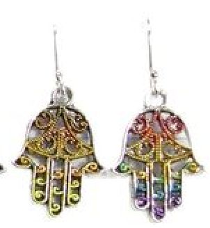 Hamsa Hand earrings | Amy Khan Russell