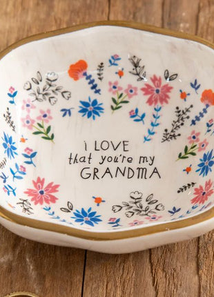 Antiqued Trinket Bowl