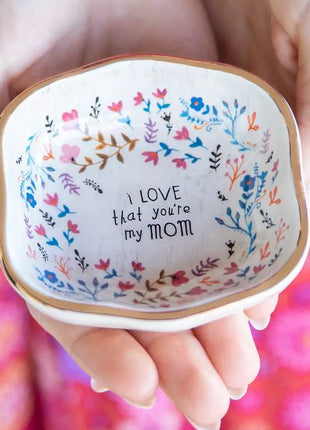 Antiqued Trinket Bowl