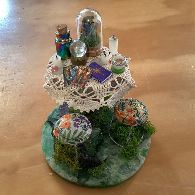 Mossy Fairy Tarot Table Miniature