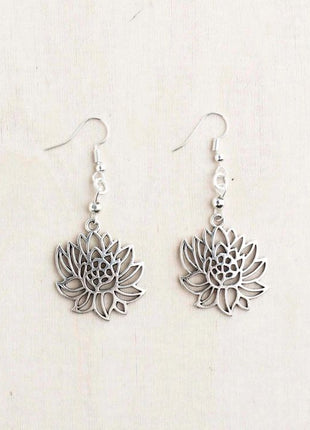 Bali ~ Lotus Earrings