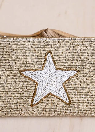 Bali Beach Beaded Clutch