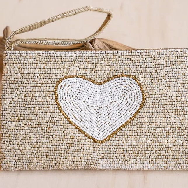 Bali Beach Beaded Clutch