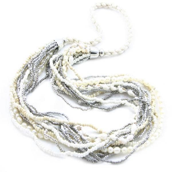 Bali Pearl & Shell Necklace