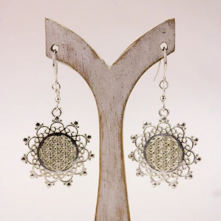 Bali ~ Mandala Earrings