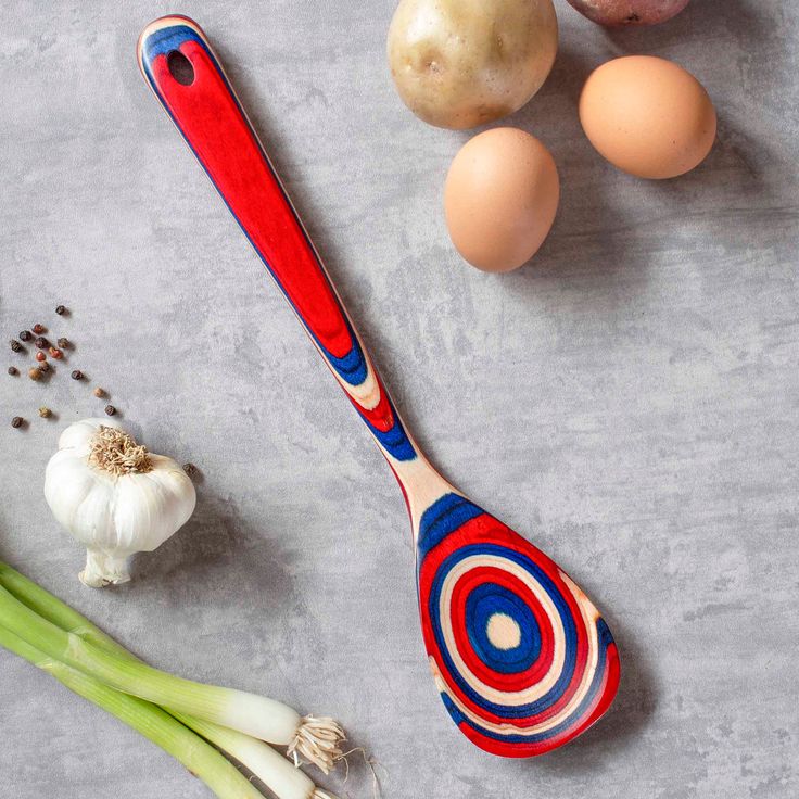 Birch Utensils Collection ~ Old Glory