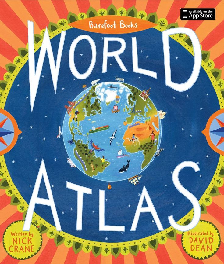 Barefoot Books ~ World Atlas - Hardcover
