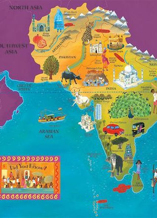 Barefoot Books ~ World Atlas - Hardcover