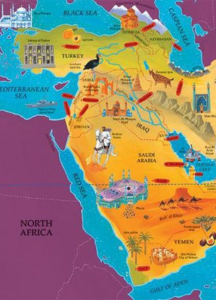 Barefoot Books ~ World Atlas - Hardcover