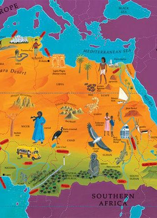 Barefoot Books ~ World Atlas - Hardcover