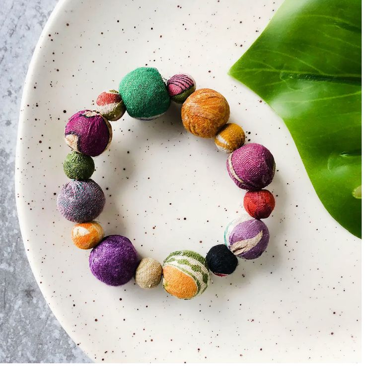 Betty Bauble Kantha Bracelet