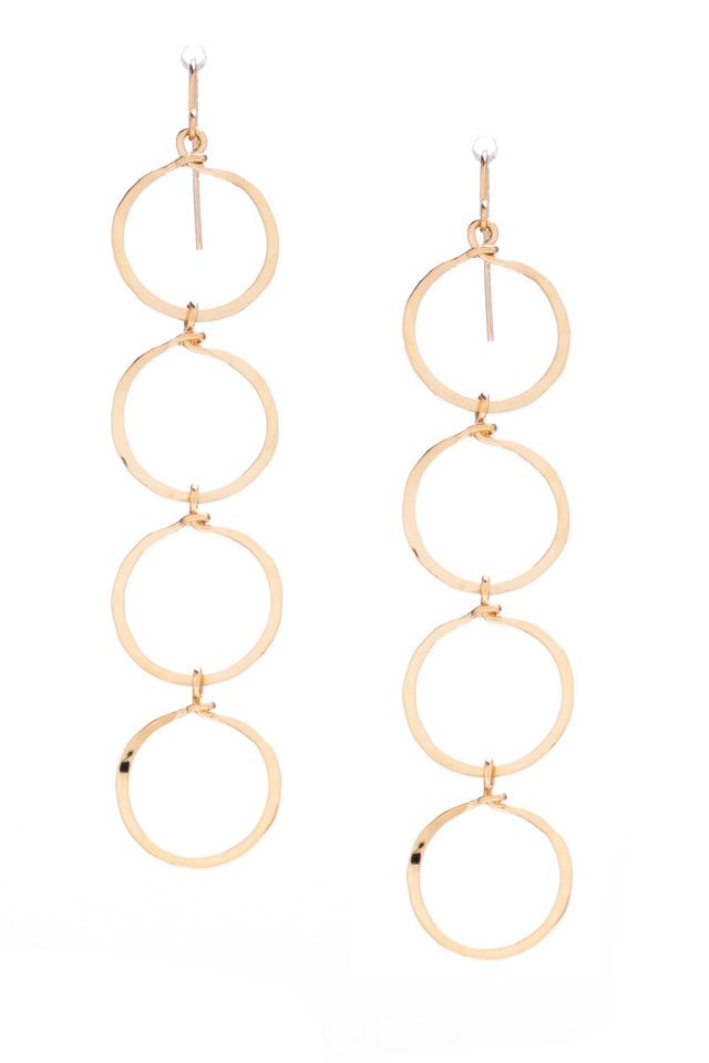 Boho Gold Plated Earrings