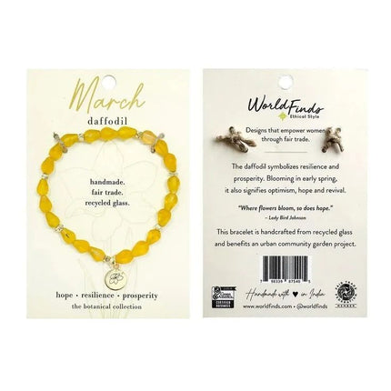 Botanical Birthday Bracelets – Celebrate Nature, Empower Artisans
