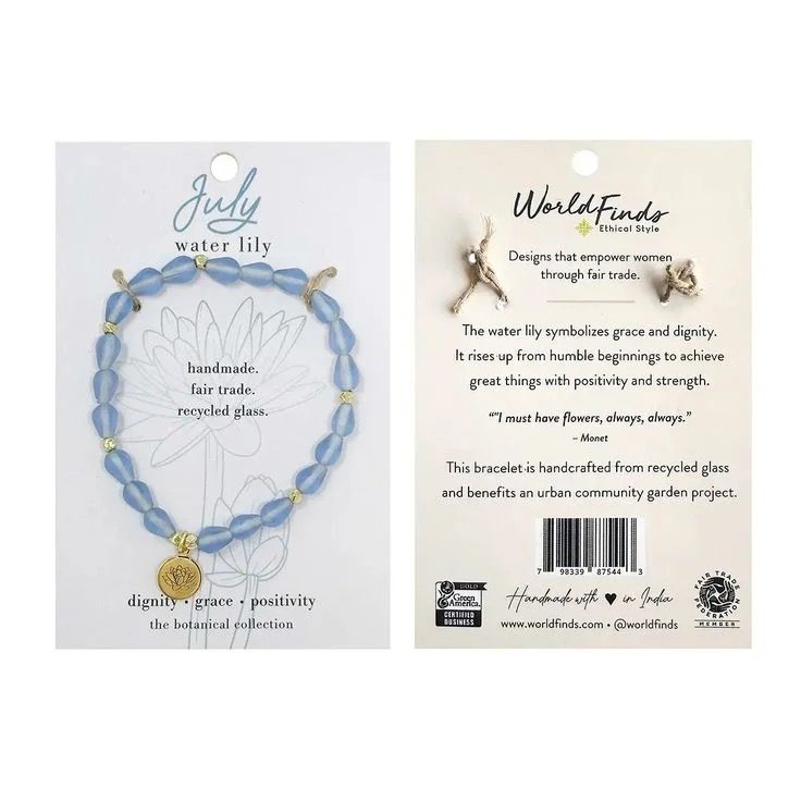 Botanical Birthday Bracelets – Celebrate Nature, Empower Artisans