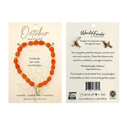 Botanical Birthday Bracelets – Celebrate Nature, Empower Artisans