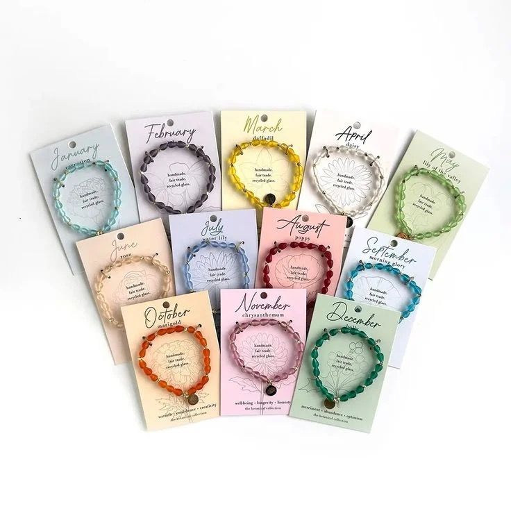 Botanical Birthday Bracelets – Celebrate Nature, Empower Artisans