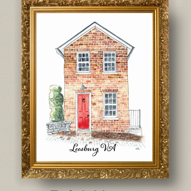 Leesburg Notecards ~ Sable Feather