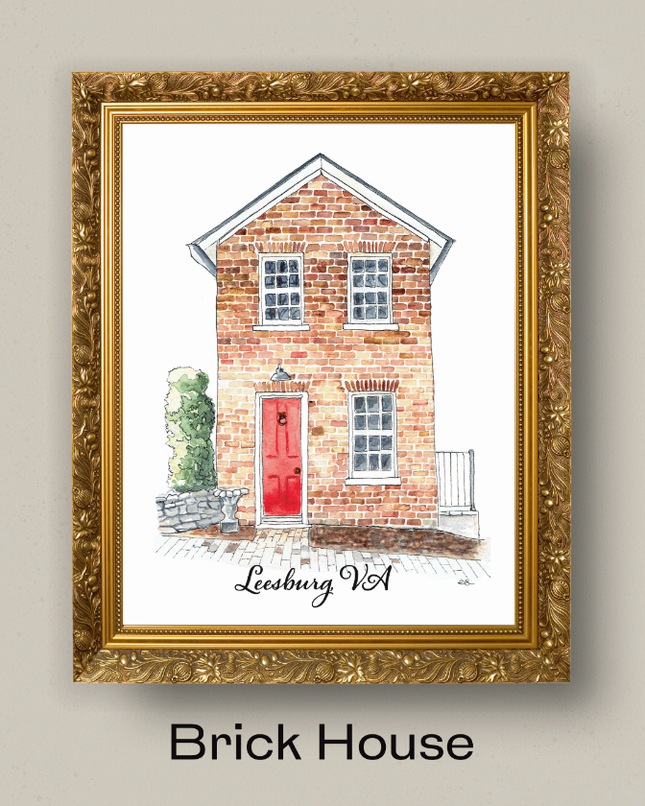 Leesburg Notecards ~ Sable Feather