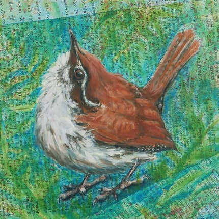 Brush in Hand Bird Prints