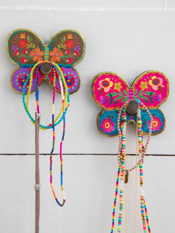 Butterfly Wooden Wall Hook