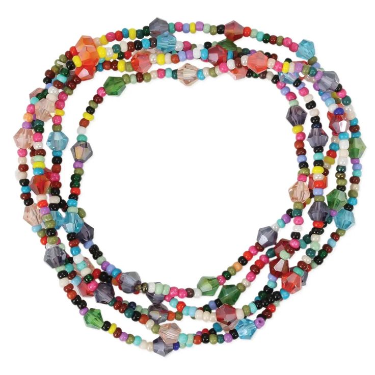 Candy Bowl Mixed Bead Bracelet