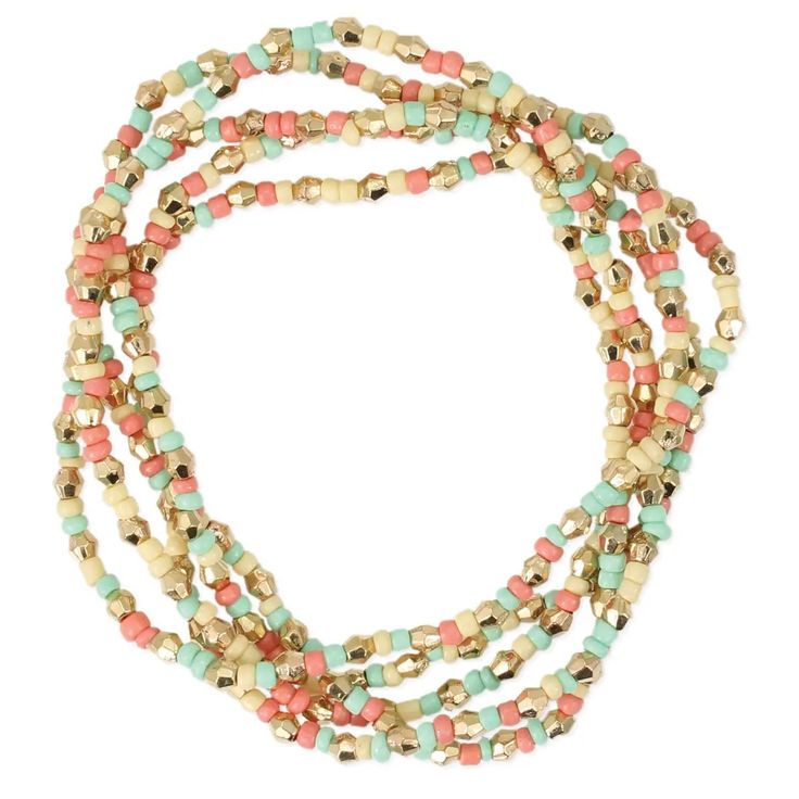 Candy Bowl Mixed Bead Bracelet