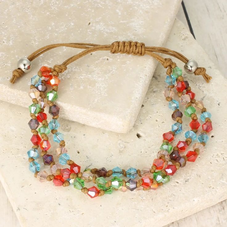 Candy Bowl Mixed Bead Bracelet