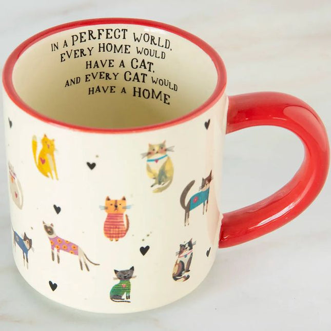 Cat Home Bungalow Mug