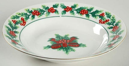 Vintage China ~ Christmas Greeting by Gibson