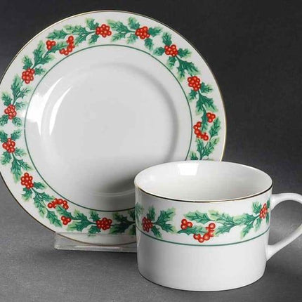 Vintage China ~ Christmas Greeting by Gibson