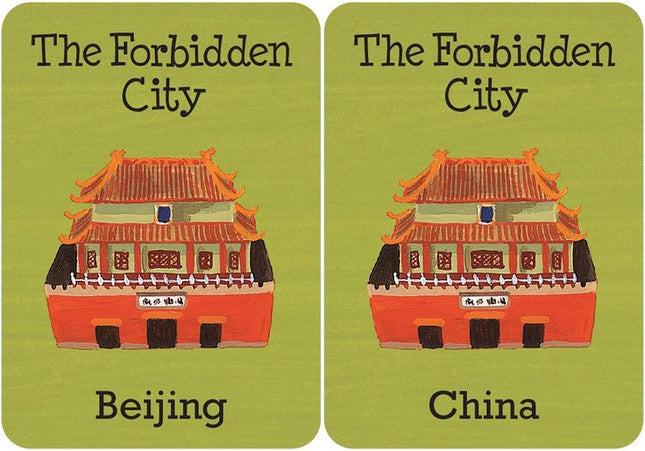 Cities of the World Memory Game