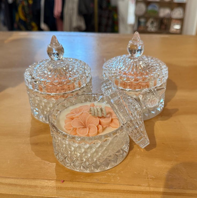 Crystal Cocoa Butter Candle