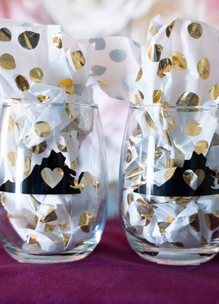 Virginia Love Stemless Wine Glasses