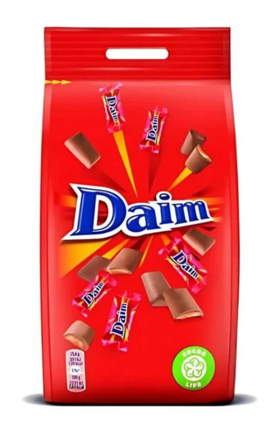 Daim Mini Crunch Caramel Chocolate Bag
