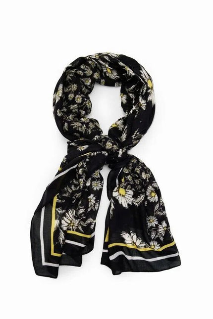 Desigual Black & White Scarf