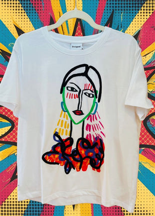 Desigual ~ Arty Print T-Shirt