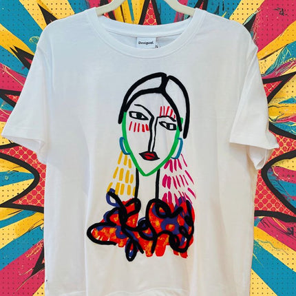 Desigual ~ Arty Print T-Shirt