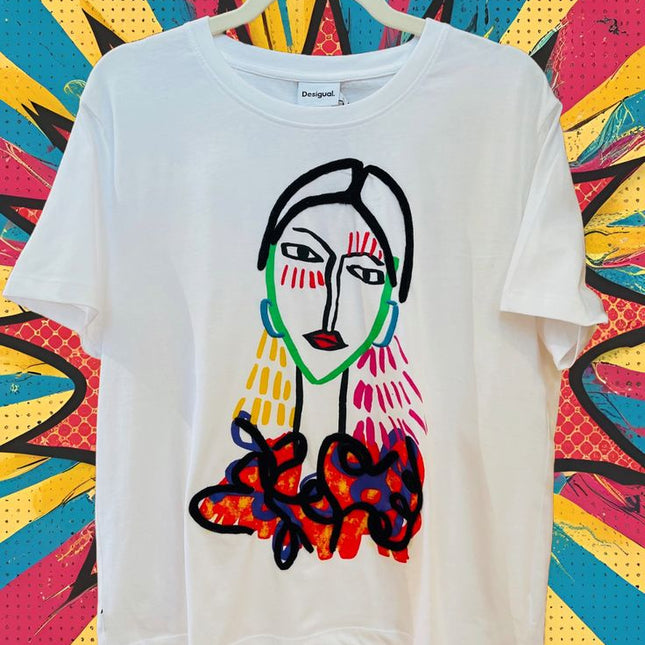 Desigual ~ Arty Print T-Shirt