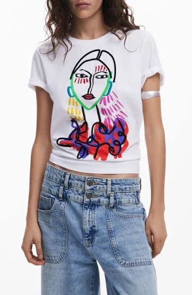 Desigual ~ Arty Print T-Shirt