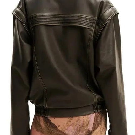 Desigual ~ Brown Henry Bomber Jacket